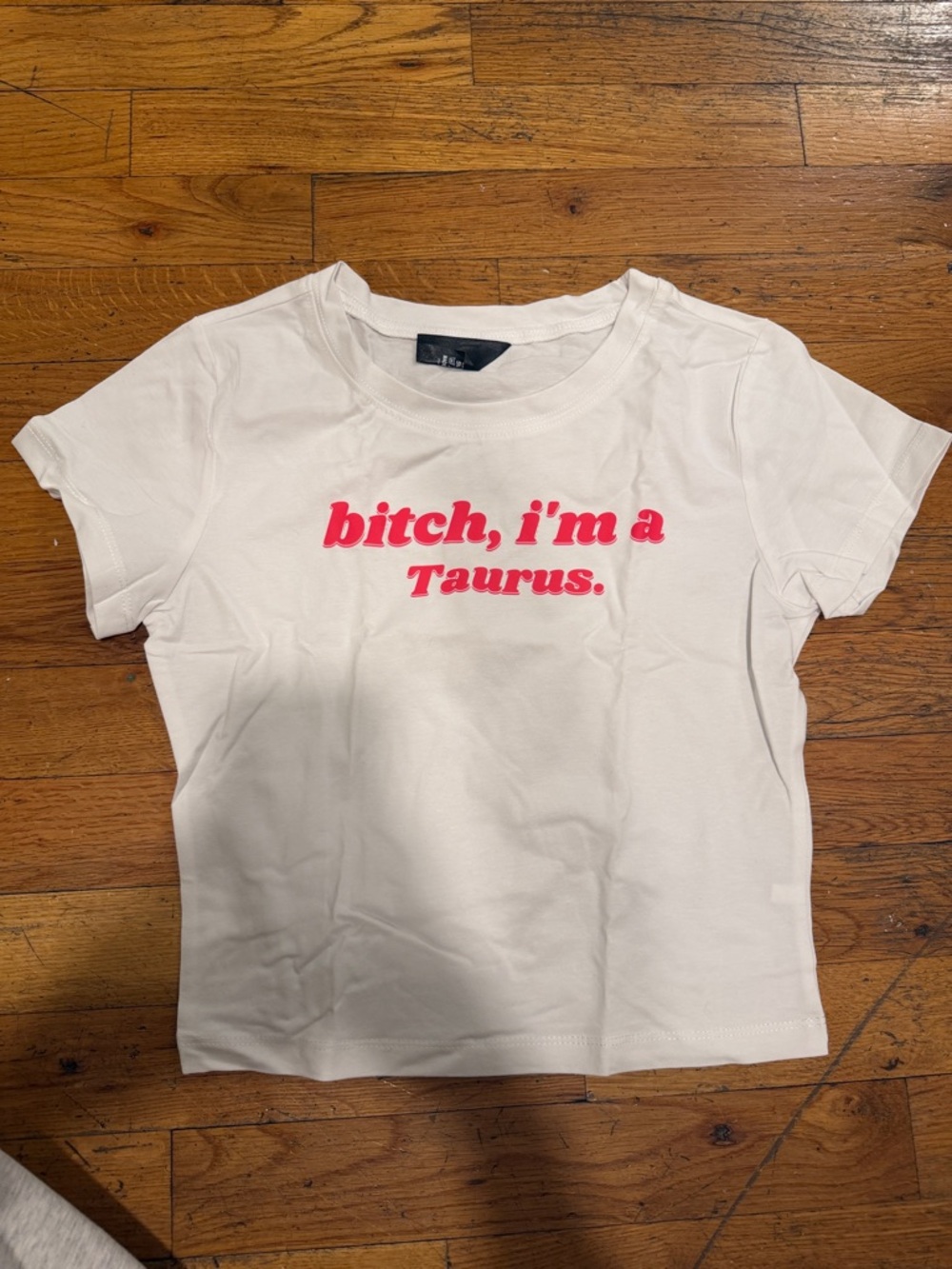 White Graphic Tee